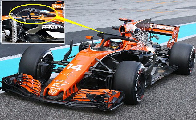 McLaren Tambah Perangkat Elemen Aerodinamis `Halo` untuk Formula 1